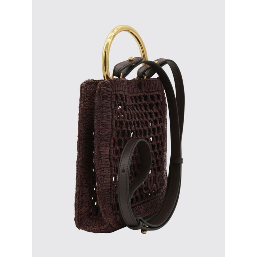 Chloe Mini Bag Woman Brown - Picture 2 of 3